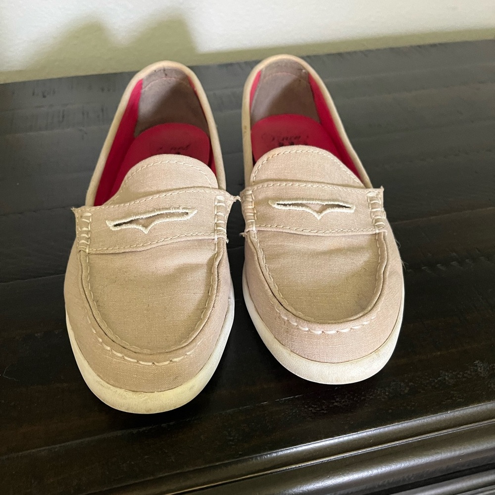 Cole Haan Slip On Canvas Shoes - Size 8